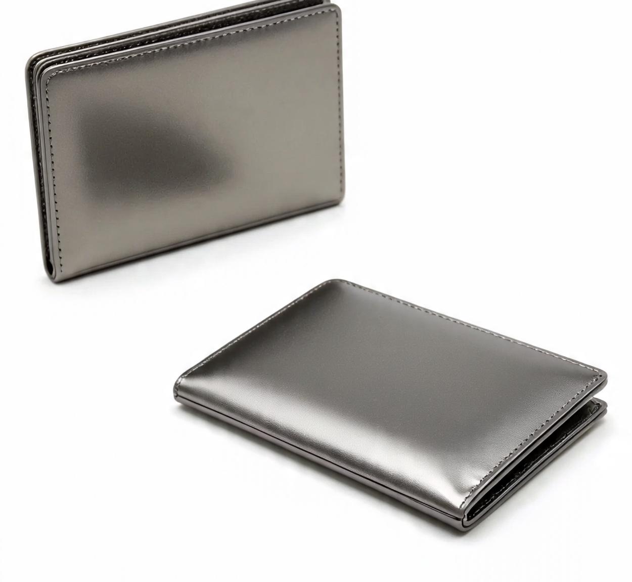 metallic_silver_cardholder_wallet_front_and_back